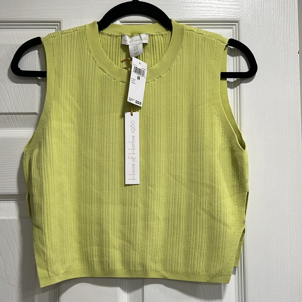 House of Harlow Lime Sherbert Skirt Two-piece set - Picture 2 of 4